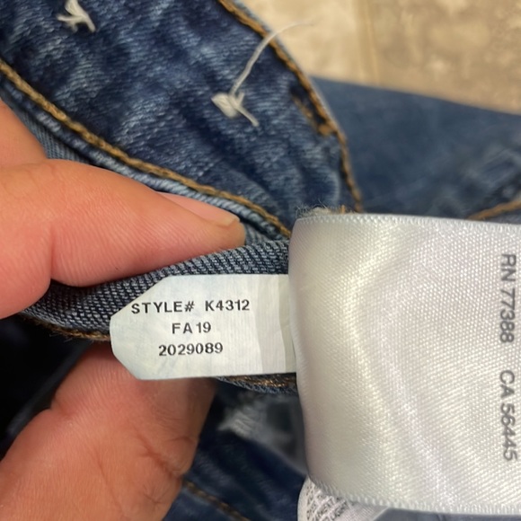 Madewell Women’s Curvy High Rise Skinny Jeans Size 26 - Picture 6 of 15